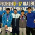 Мангистауские борцы завоевали две золотые и две серебряные медали на чемпионате Казахстана