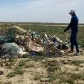 В Мангистау провели субботник на некрополе Бердібек әулие