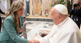 Папа Римский принял президента АЛЛАТРА на аудиенции в Ватикане