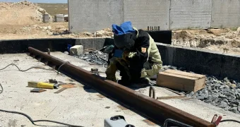 АО «МРЭК»: Строительство новой подстанции в селе Сайн Шапагатов идёт полным ходом