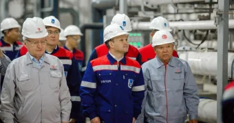 Опреснительный завод пластовой воды на Каражанбасе вышел на полную мощность