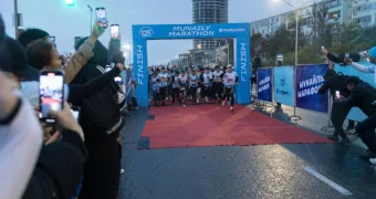 КазМунайГаз провёл благотворительный марафон в Актау