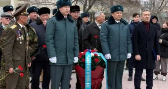 В Актау почтили память погибших на войне в Афганистане