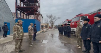 Мангистауских спасателей отправили на тушение скважины Западная Прорва