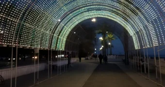 В Актау обновят световые туннели и арки