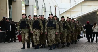 К 80-летию Победы: в столицу из Актау прибыли первые участники военного парада