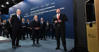 Михаил Ломтадзе презентовал главам государств Казахстана и Узбекистана сервисы Kaspi.kz