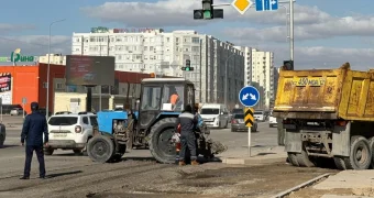 Еще один участок дороги перекроют в Актау