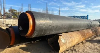 Подрядчика оштрафовали за попытку установить ржавые трубы в Актау