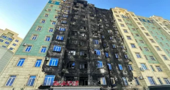 ГАСК о жилом комплексе в Актау: После пожара нарушения не устранены