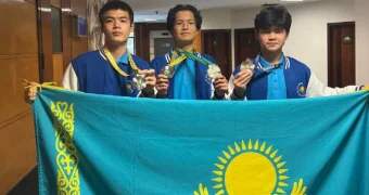 Школьники из Мангистау завоевали медали на международной Менделеевской олимпиаде в Бразилии