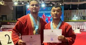 Самбисты из Мангистау завоевали медали на чемпионате Казахстана