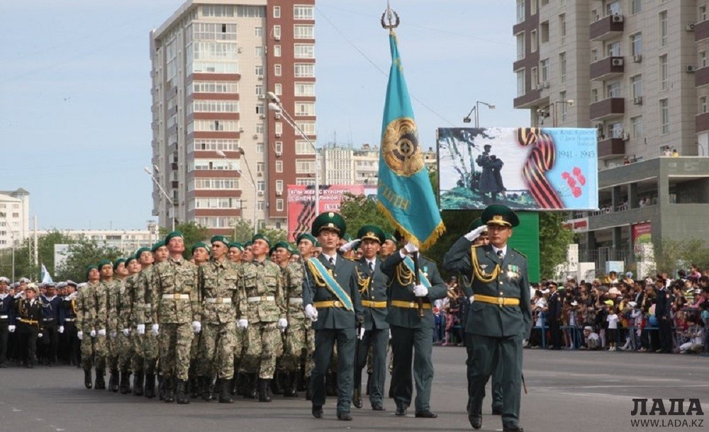 День Победы в Актау. 2014 год