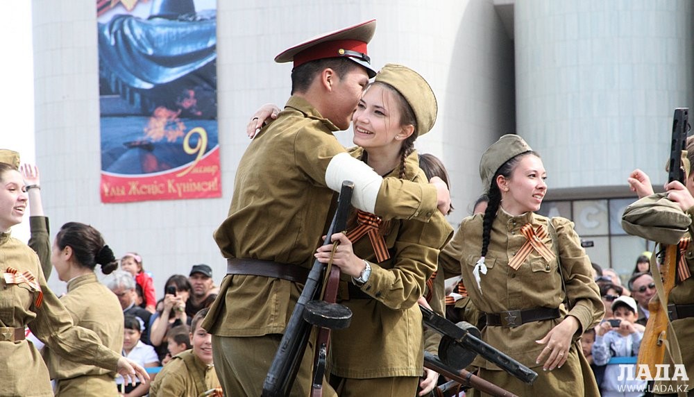 День Победы в 2014 году в Актау