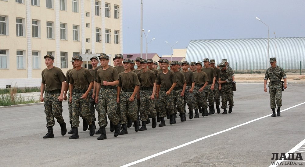 Воинская часть 5548 Национальной гвардии Республики Казахстан. Фото из архива &quot;Лады&quot;