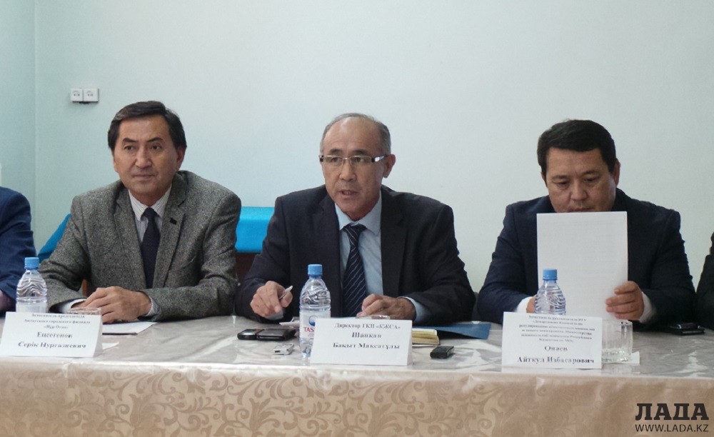 Пресс-конференция в «Каспий жылу, су арнасы»