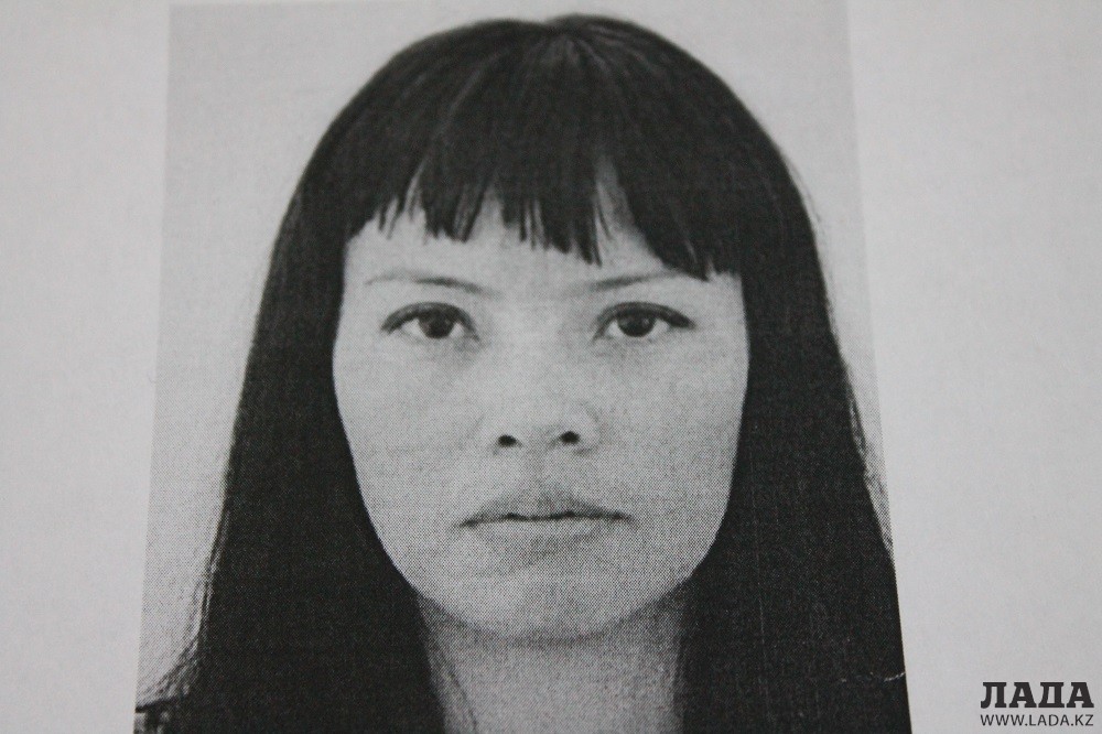 Пропавшая Гульбаршин Сахыпкалиева. Фото криминальной полиции