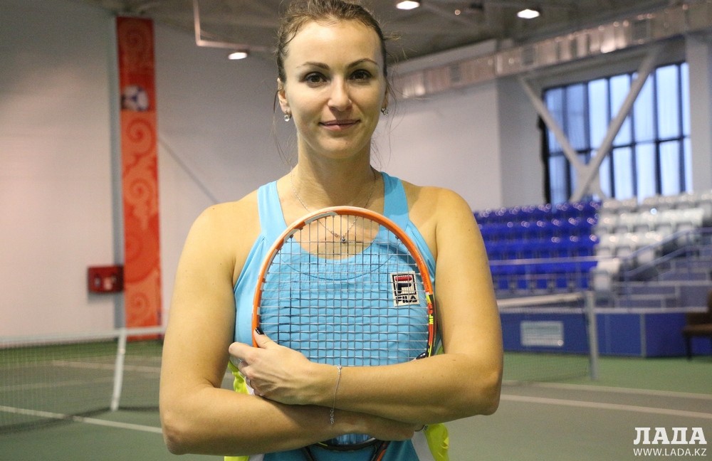 Казахстанская теннисистка Ярослава Шведова - одна из сильнейших в мире парных игроков. Фото автора