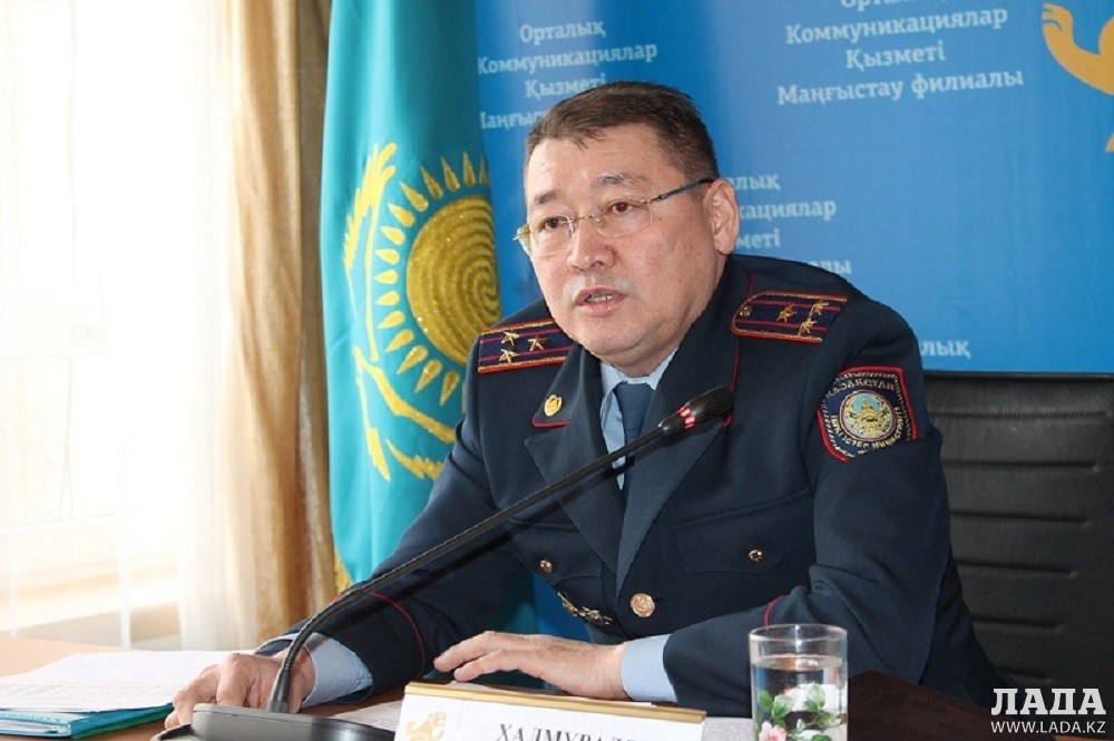 Амангельды Халмурадов - руководитель местной полиции. Фото из архива