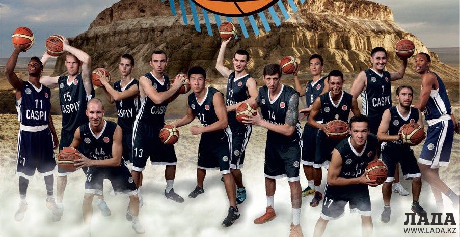 Баскетболисты «Каспия». Фото предоставлено клубом