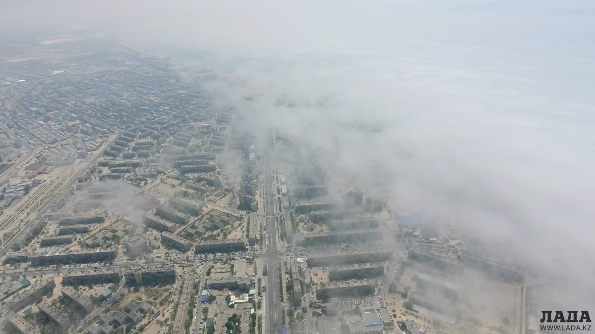 Туман над Актау
