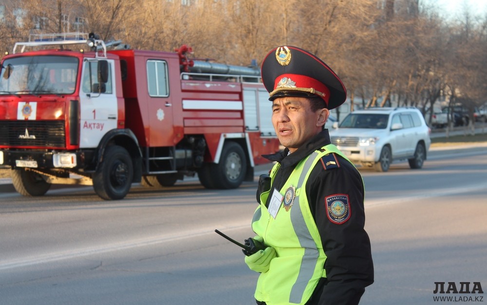 Экзамен водителя пожарного автомобиля