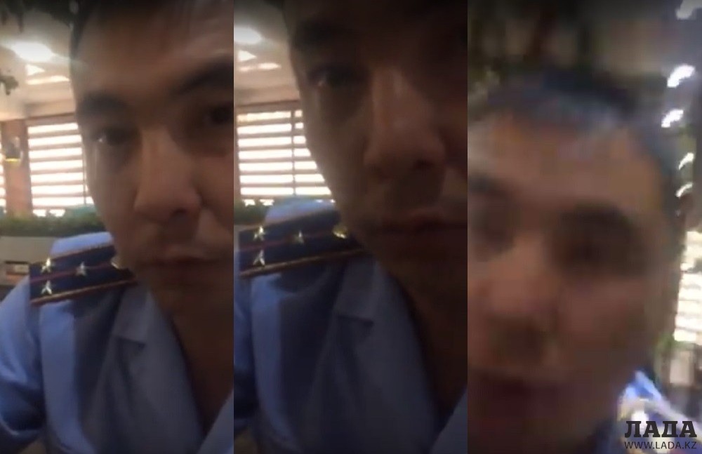 Конфликт между полицейскими и персоналом одного из кафе в Актау попал на видео