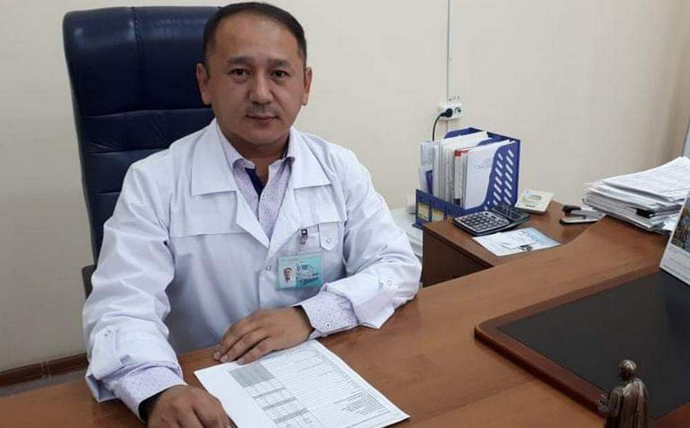 Директор Мангистауской областной станции скорой и неотложной медицинской помощи Рахимжан Елтаев