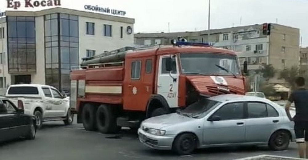 Дтп с пожарной машиной