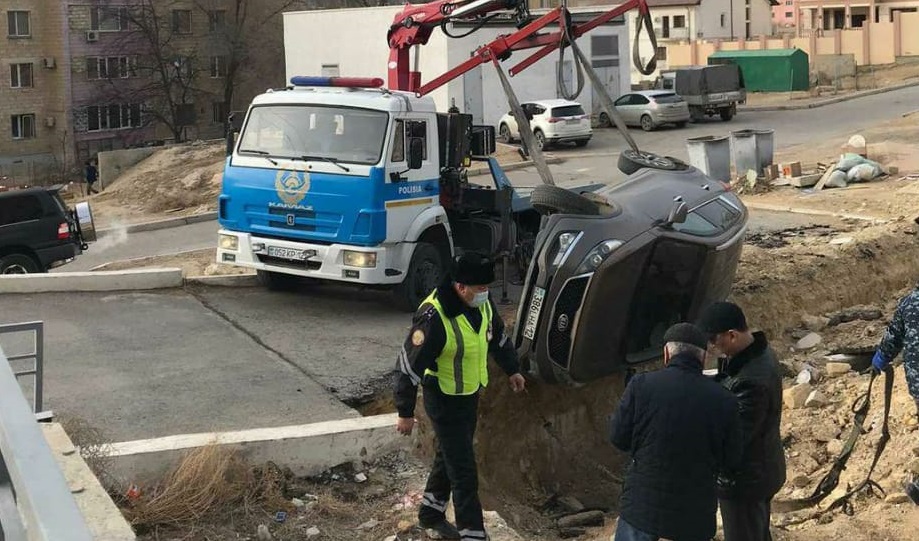 Тюмень актау на машине