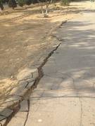 Разбитый тротуар