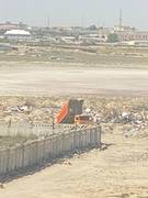 Мусорная свалка в районе солдатского пляжа