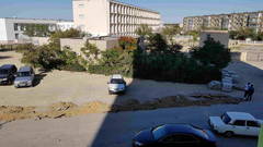 Восстановление дорожного покрытия внутри 6 мкр.