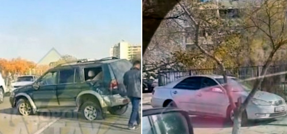 В актау на машине В актау на машине