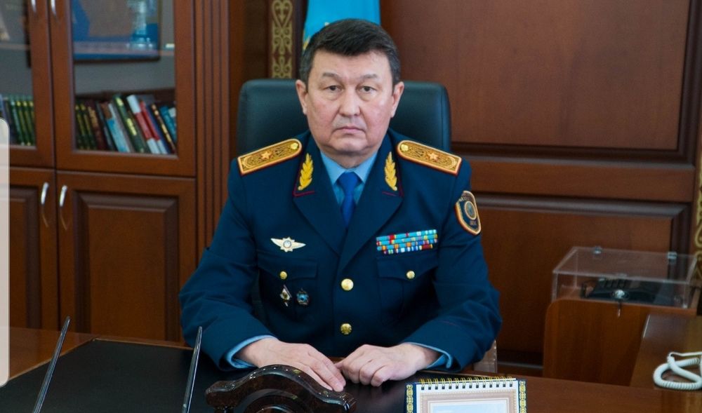Комендант региона Жанарбек Бактыбаев. Фото предоставили в департаменте полиции Мангистауской области