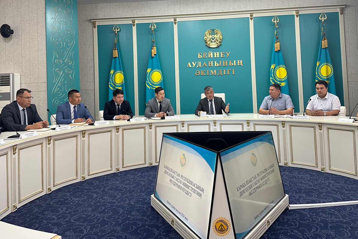 Бейнеуский район и Республика Каракалпакстан будут работать в сфере здравоохранения