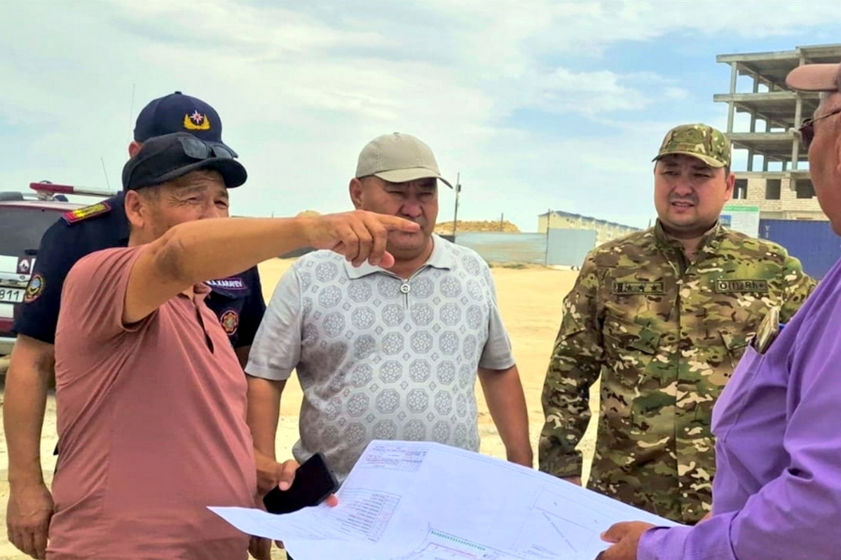 Пожарное депо строят в Актау