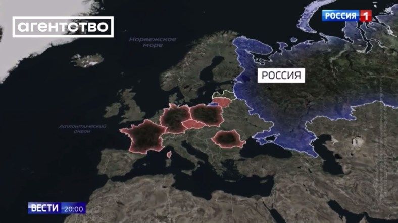 «Достаточно трех ракет, и эта цивилизация рухнет»: на «России 1» пригрозили ракетными ударами по европейским столицам
