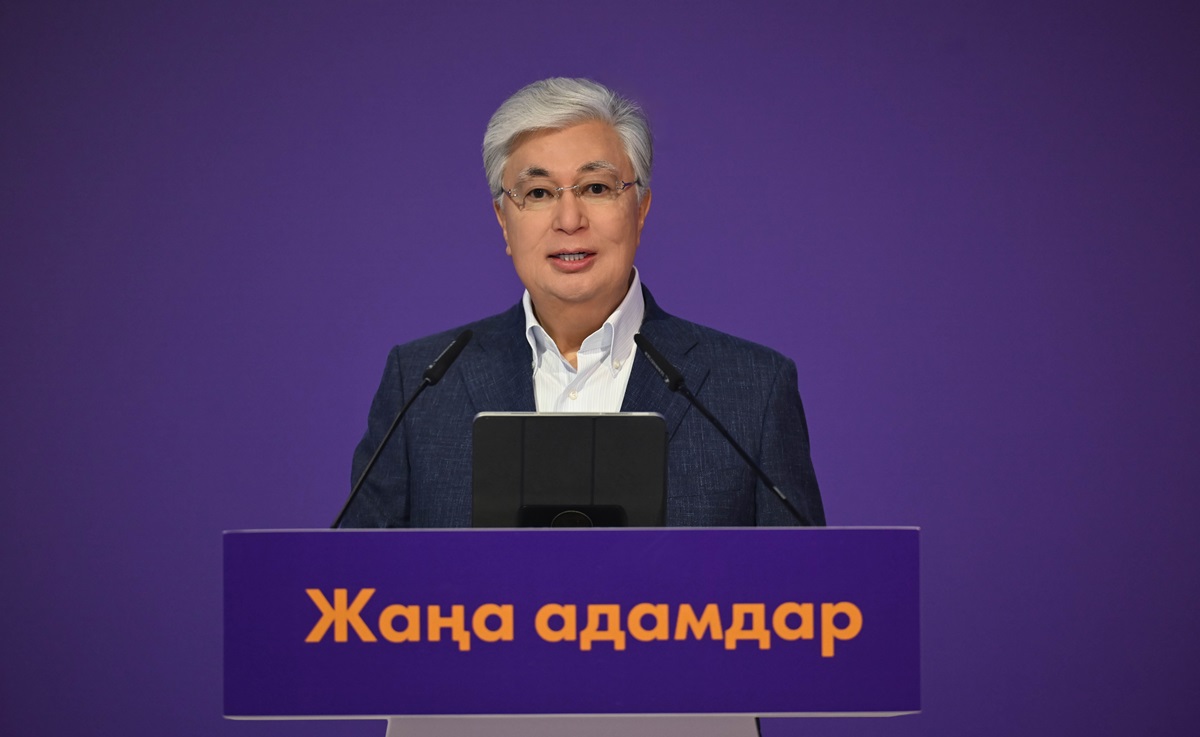 Возлагаю на вас большие надежды:Токаев выступил перед молодежью на форуме «Жаңа адамдар»