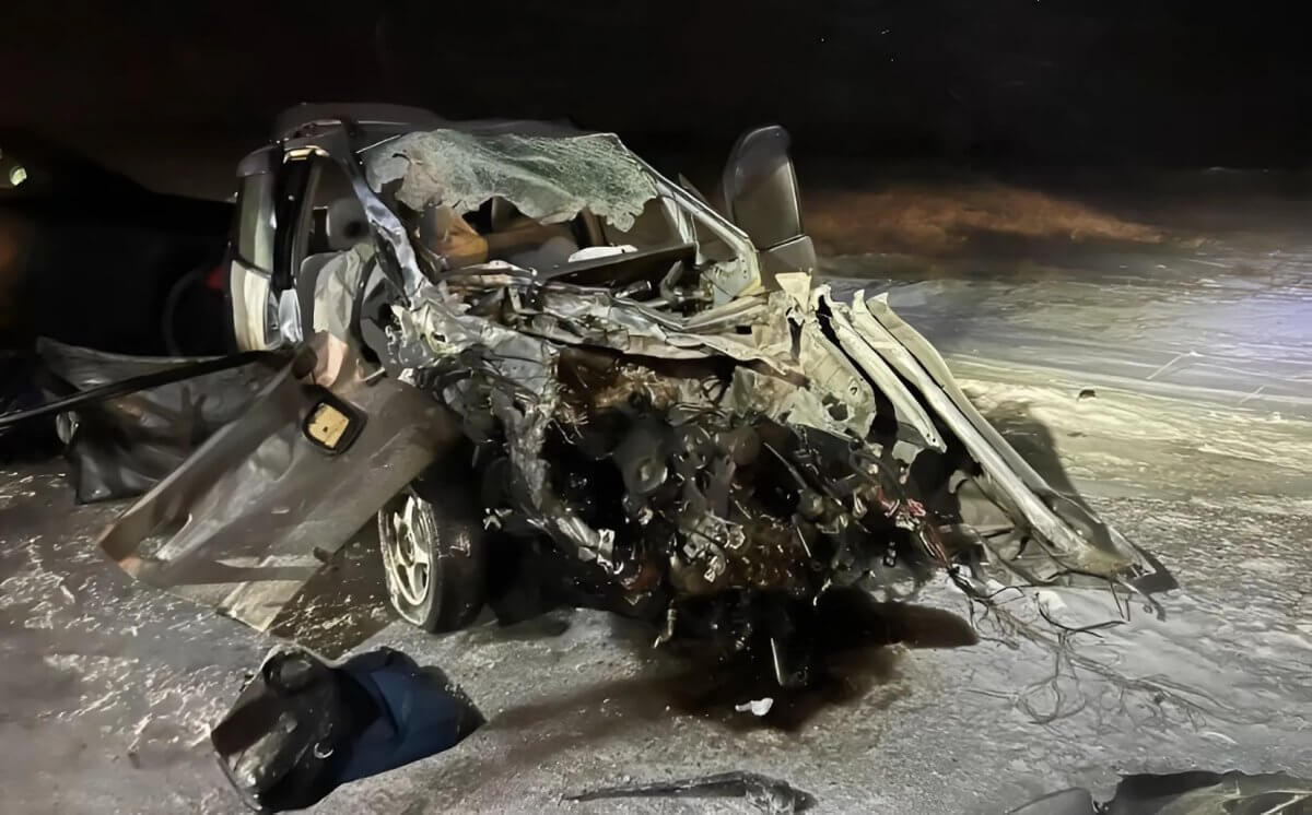 Жуткая авария под Павлодаром: столкновение оказалось фатальным