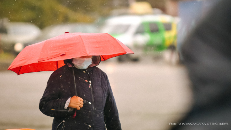Южный циклон принесёт в Казахстан дожди, грозы и жару до +38 °C