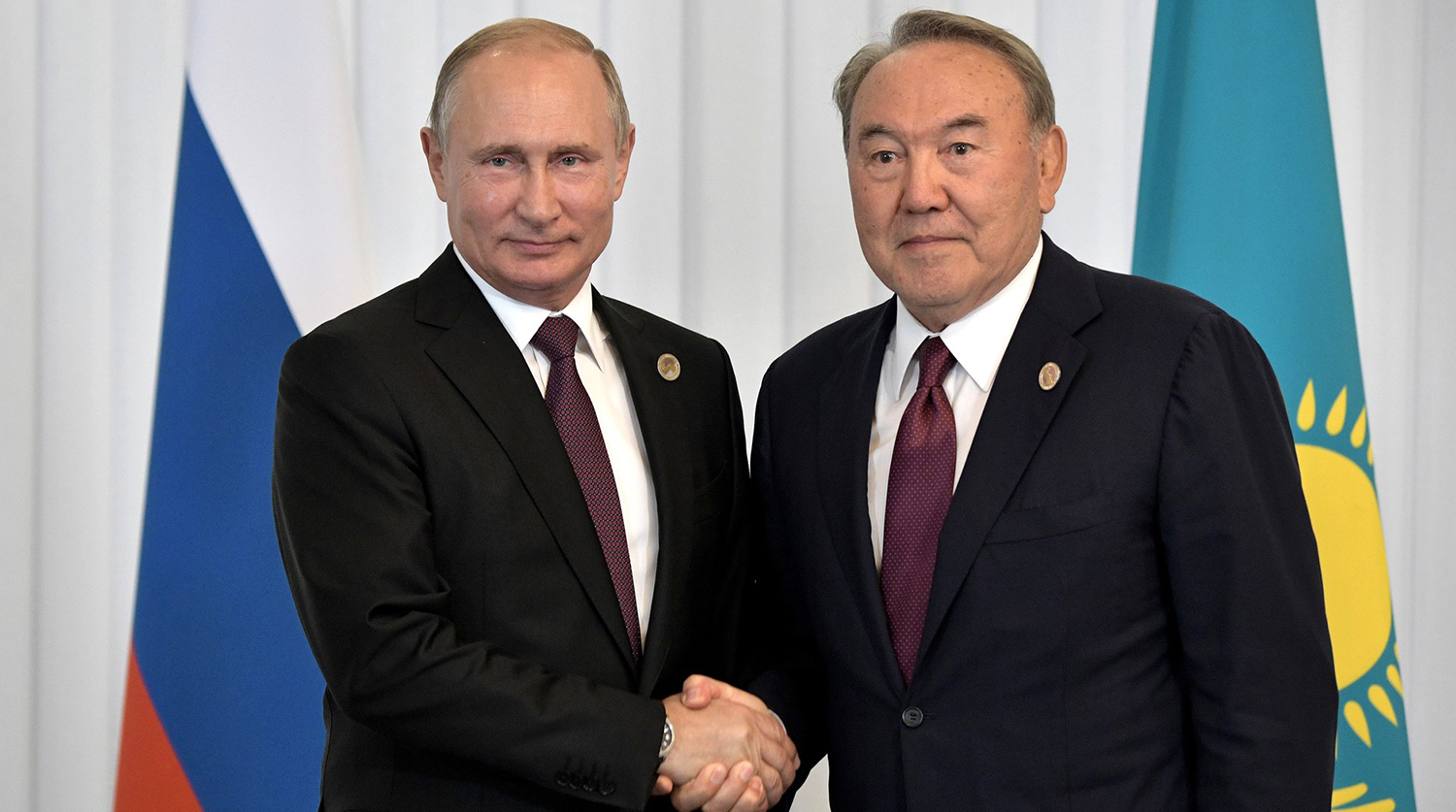 Владимир Путин провёл встречу с Нурсултаном Назарбаевым в Москве