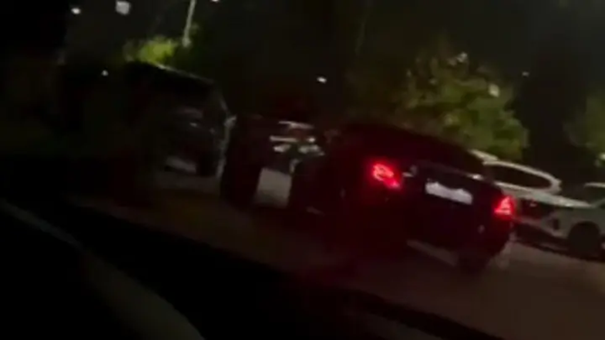 Полиция Астаны устроила погоню за иностранцем-нелегалом на Mercedes (видео)