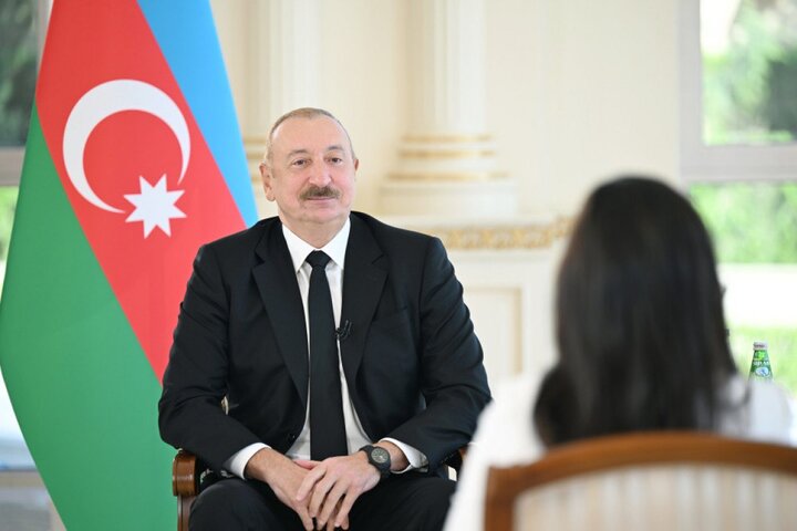 Алиев об атаке на азербайджанский самолет: «К счастью, он сел в Казахстане, а не в России»