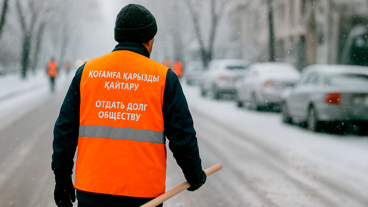Новый вид наказания: с 14 октября нарушителей ПДД в Казахстане выведут на улицы в ярких жилетах