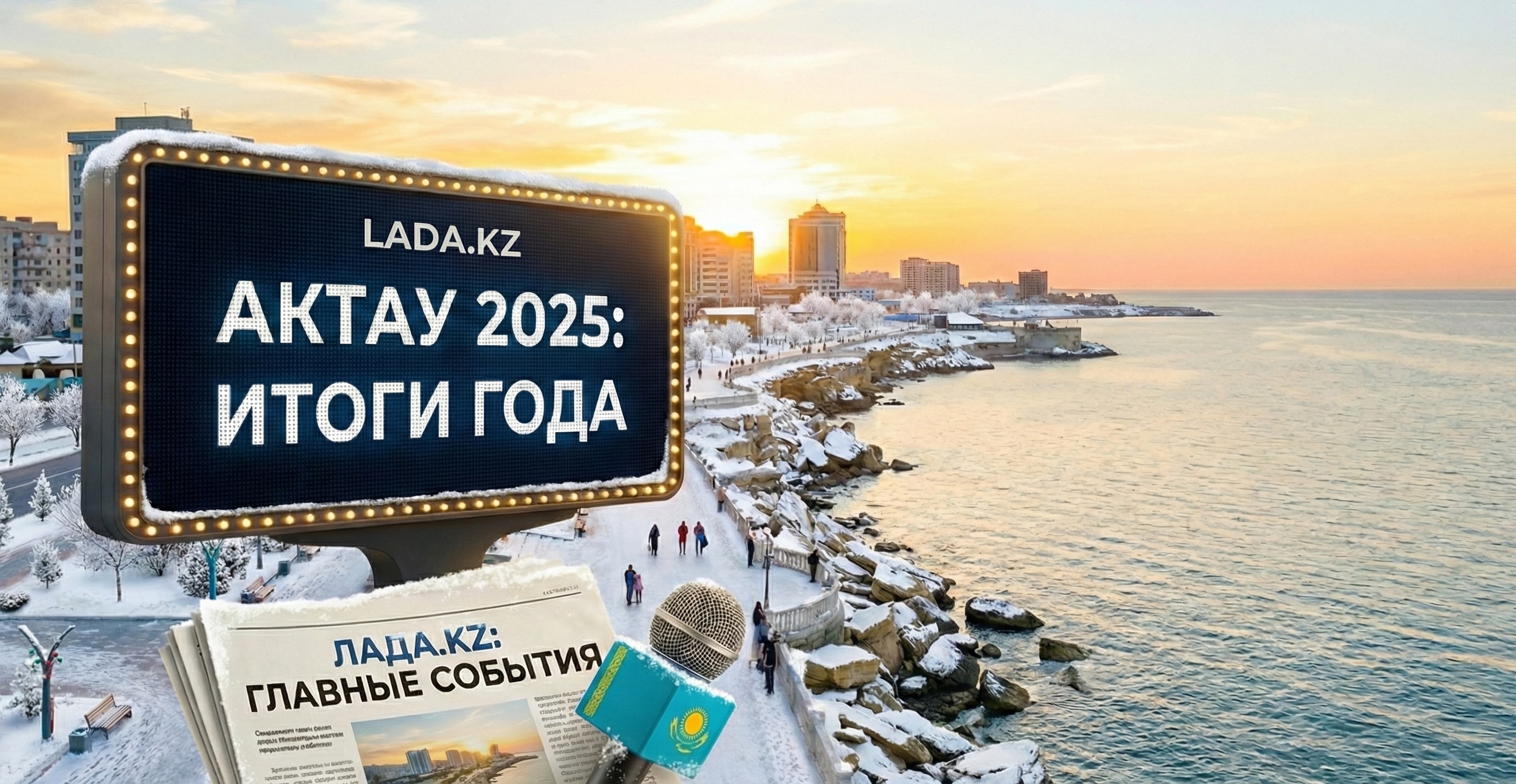 Жители Актау подводят итоги 2025 года