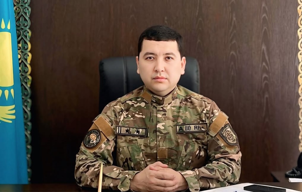 Назначен начальник управления по ЧС города Актау ДЧС Мангистауской области