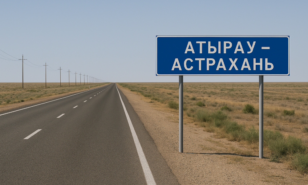 С 2026 года международная трасса Атырау — Астрахань станет платной