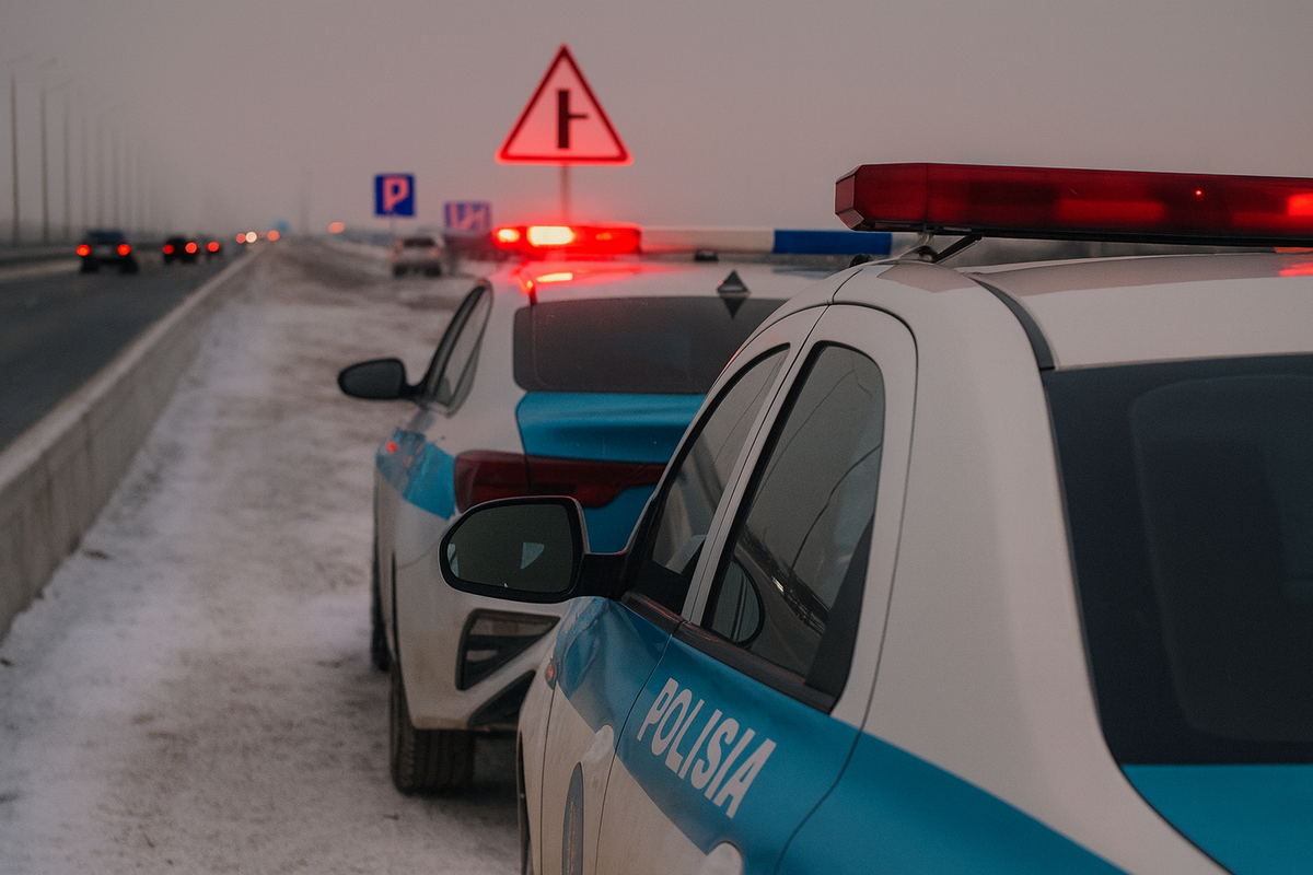 Ключевую автодорогу закрыли в Мангистау