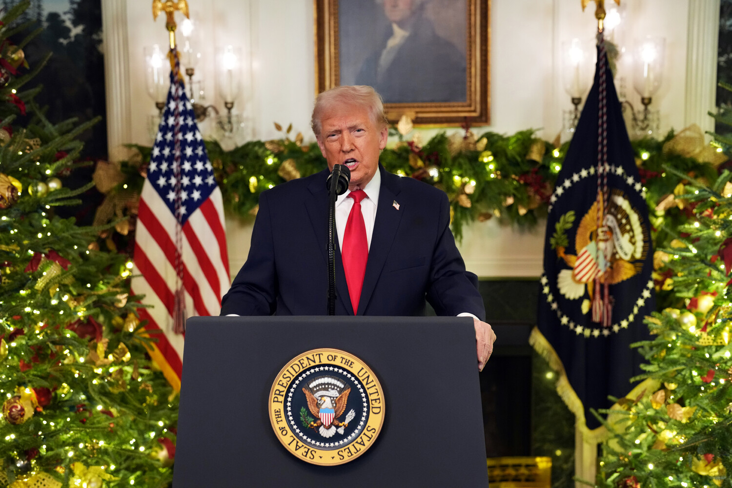 Трамп обратился к нации